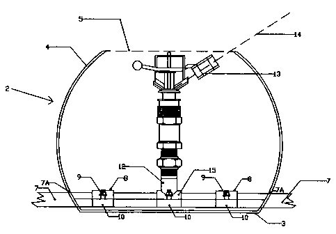 A single figure which represents the drawing illustrating the invention.